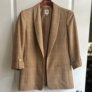 Ann Klein Women’s Tan Blazer size M